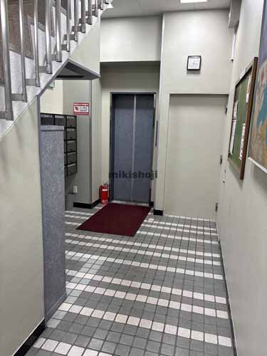 日本橋茅場町・兜町の第１井上ビル エレベーターホール1
