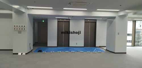 神田錦町・一ツ橋の廣瀬ビルディング エレベーターホール1