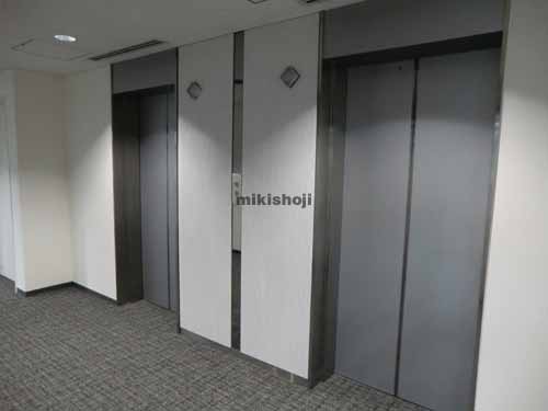 五反田フラットアイアンビル エレベーターホール1