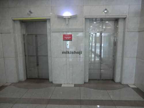 五反田フラットアイアンビル エレベーターホール2