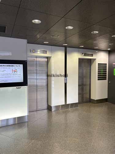 赤坂・元赤坂のＮＢＦ赤坂山王スクエア エレベーターホール1