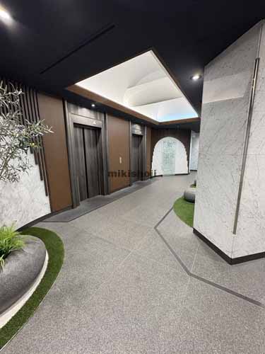 麹町のキューブワン麹町 エレベーターホール1