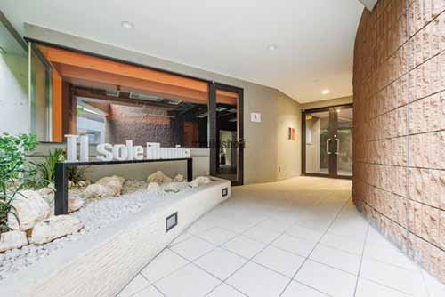 恵比寿のクオーレエビス エントランス1