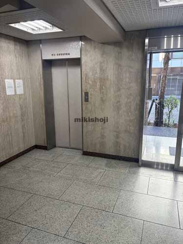 九段北の喜助九段北ビル エレベーターホール2