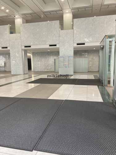 本駒込の文京グリーンコートセンターオフィス エントランス3