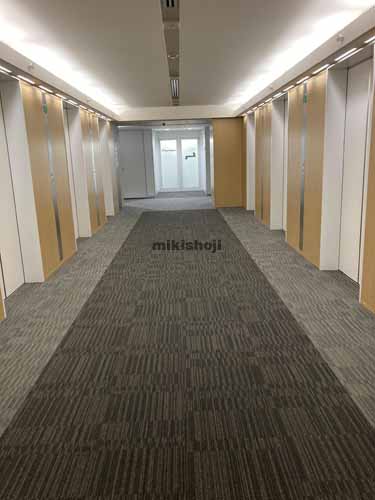 本駒込の文京グリーンコートセンターオフィス エレベーターホール3