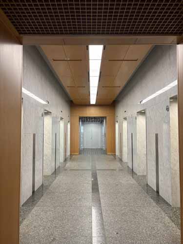 晴海アイランド トリトンスクエア オフィスタワーＹ エレベーターホール1