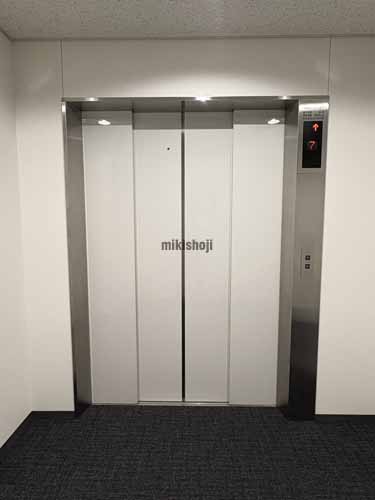 晴海アイランド トリトンスクエア オフィスタワーＹ エレベーターホール2