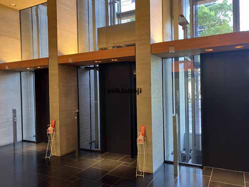 新木場・南砂の木材会館 エレベーターホール1