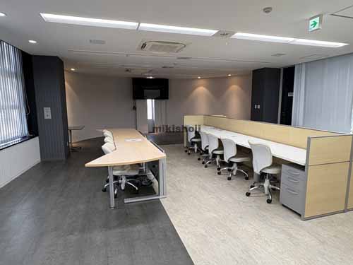 日本橋茅場町・兜町のトラッドビル 居抜き室内3