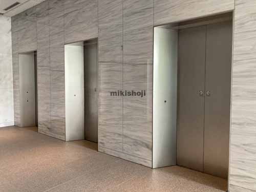 晴海・勝どきの晴海プライムスクエア エレベーターホール2