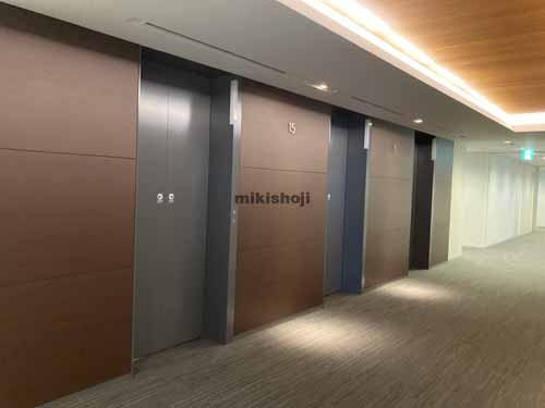 晴海・勝どきの晴海プライムスクエア エレベーターホール5