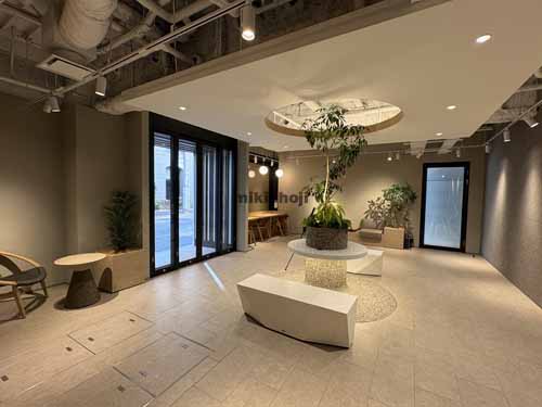 新橋のエンスイテ御成門 エントランス1