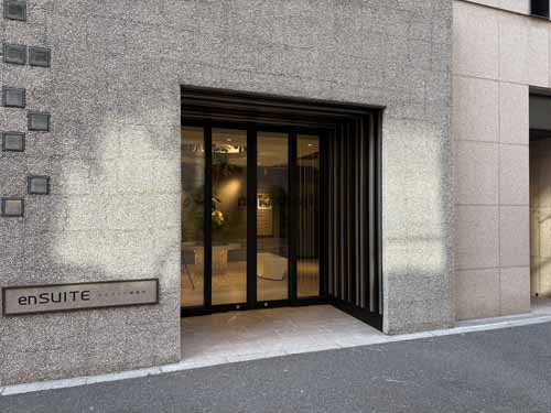 新橋のエンスイテ御成門 エントランス2