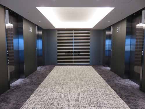 住友不動産新宿セントラルパークタワー エレベーターホール1