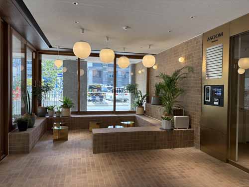 新橋のＡＳＯＯＭ新橋 エントランス2